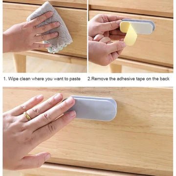 Self Adhesive Multipurpose Handles (Pack of 2) - All-In-One Store