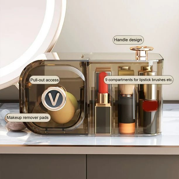 Smart Cosmetic And Lipstick Organizer - All-In-One Store