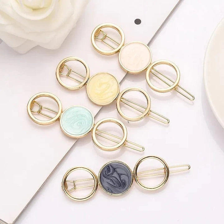 Star & Round Metal Hairpins - All-In-One Store