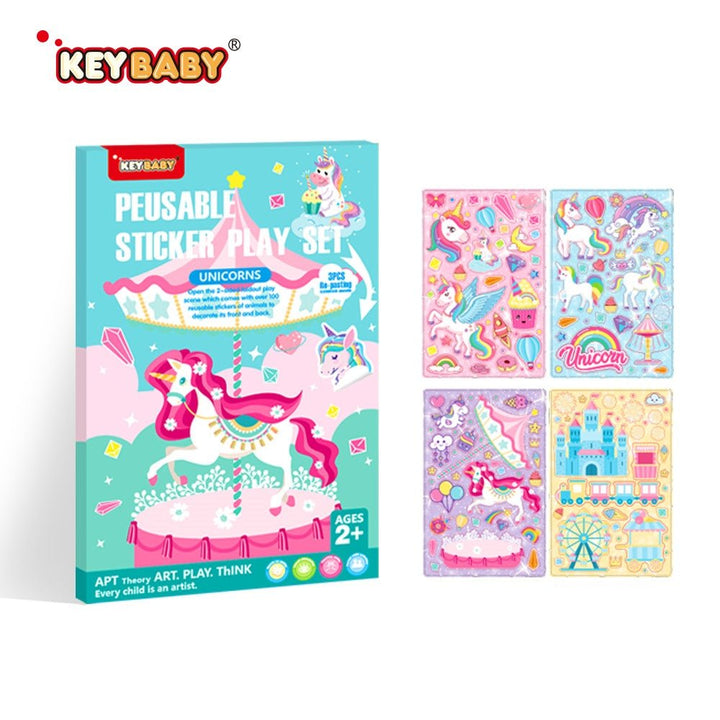 Stick 'n' Play Sticker Set - All-In-One Store