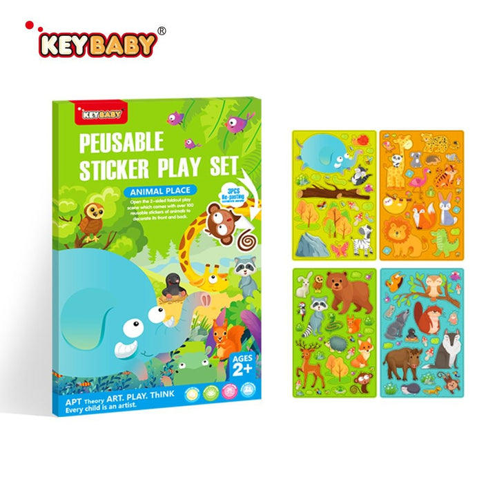 Stick 'n' Play Sticker Set - All-In-One Store