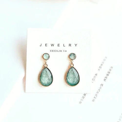 Temperament Fashion Crystal Earrings - All-In-One Store