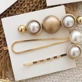 Three Pcs Hair Clips Set - All-In-One Store