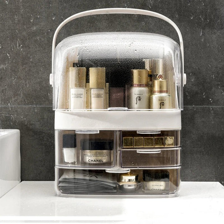 Transparent Cosmetics Storage Box - All-In-One Store