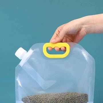 Transparent Plastic Spout Pouch - All-In-One Store