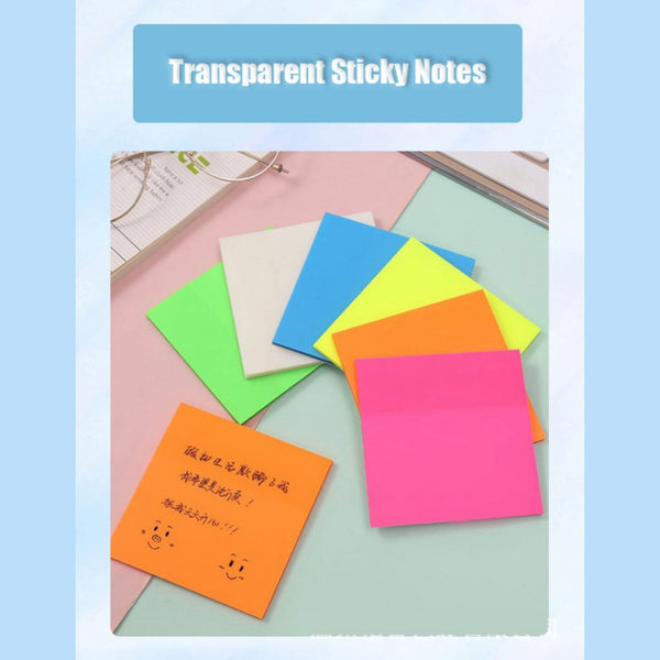 Transparent Waterproof and Traceable Sticky Notes - All-In-One Store