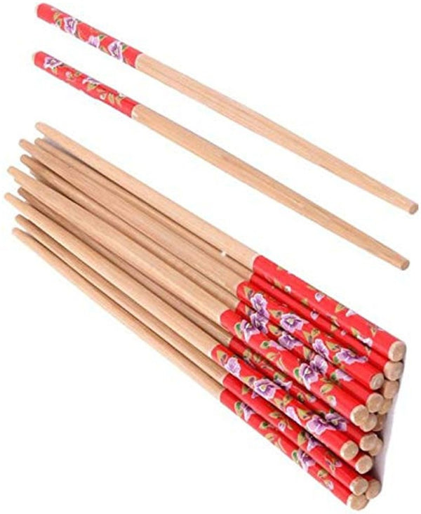 Printed Wooden Chopsticks (10 Pairs)